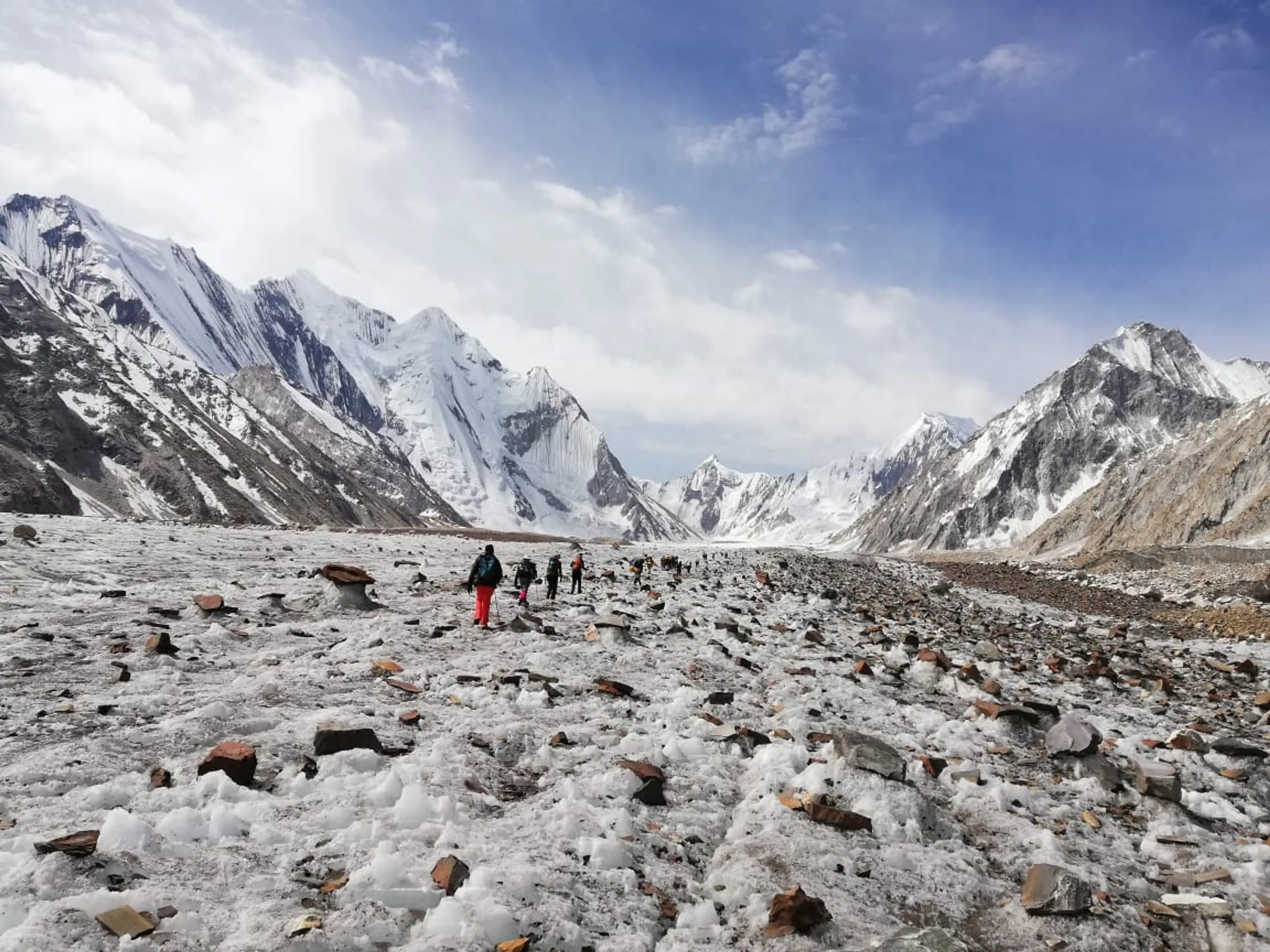 Trango Towers along the Baltoro Glacier route, Gilgit-Baltistan