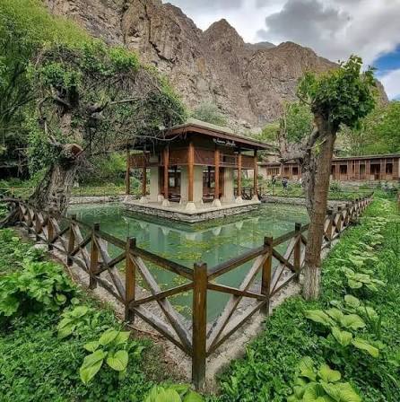 Green orchard valley near Shigar, Gilgit-Baltistan